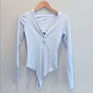 S Nike Dryfit Bodysuit light Blue